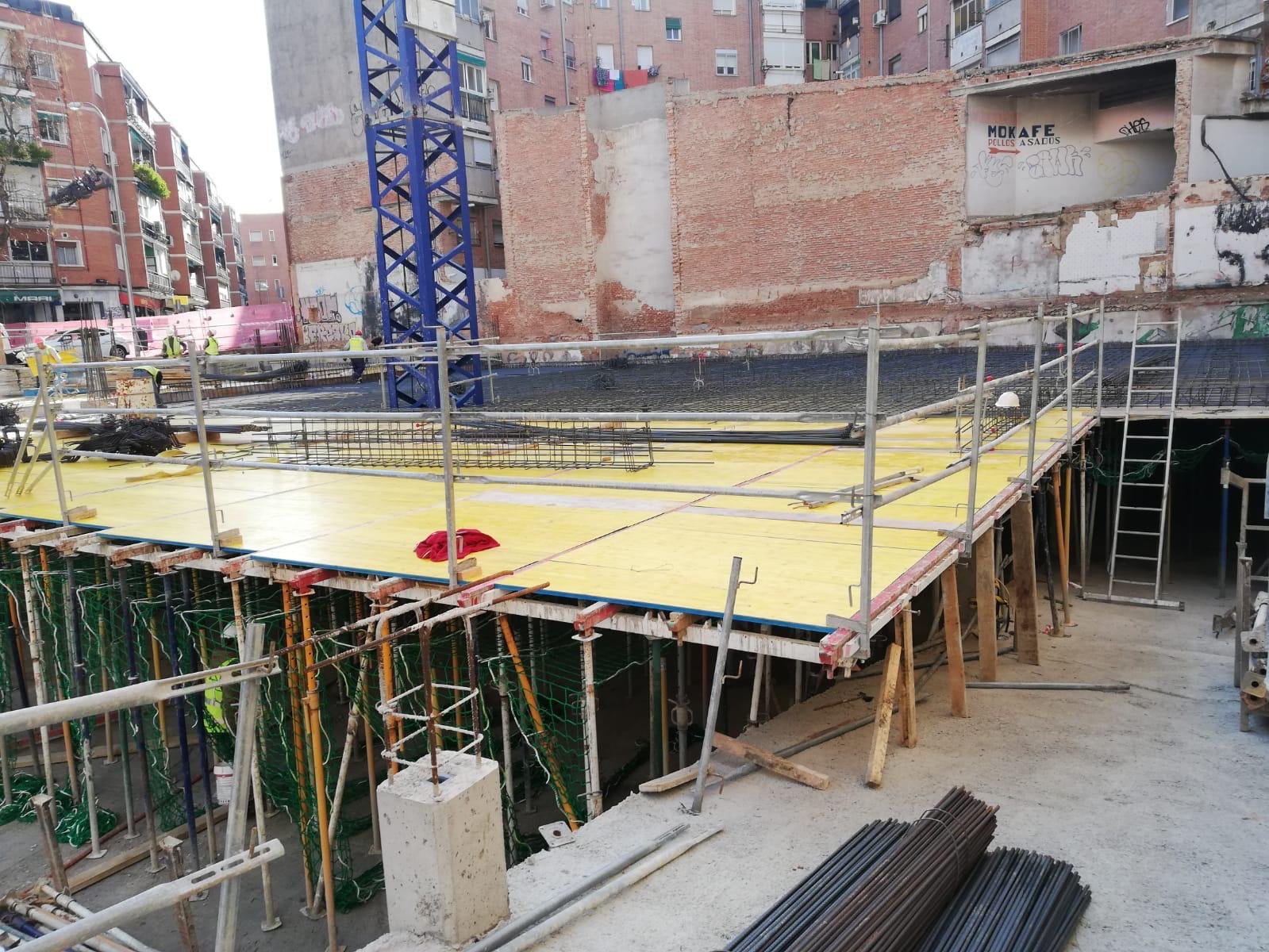 Sistema de encofrado para estructura